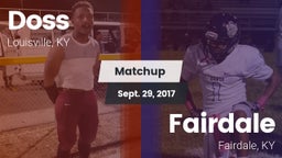 Matchup: Doss vs. Fairdale  2017
