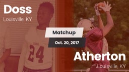 Matchup: Doss vs. Atherton  2017