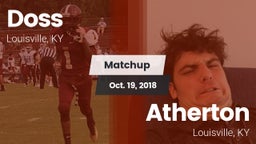 Matchup: Doss vs. Atherton  2018