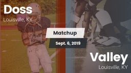 Matchup: Doss vs. Valley   2019