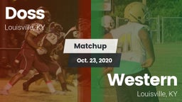 Matchup: Doss vs. Western  2020