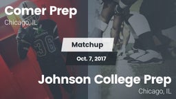 Matchup: Comer Prep vs. Johnson College Prep  2017