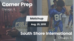 Matchup: Comer Prep vs. South Shore International  2018