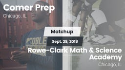 Matchup: Comer Prep vs. Rowe-Clark Math & Science Academy  2018
