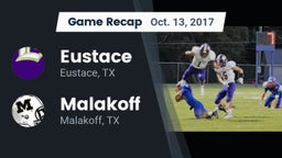 Recap: Eustace  vs. Malakoff  2017