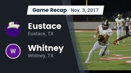 Recap: Eustace  vs. Whitney  2017