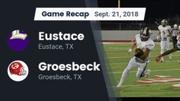 Recap: Eustace  vs. Groesbeck  2018