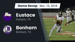 Recap: Eustace  vs. Bonham  2018