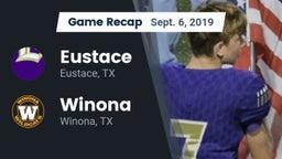 Recap: Eustace  vs. Winona  2019