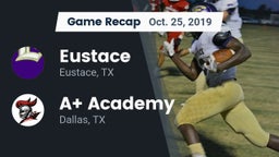 Recap: Eustace  vs. A Academy 2019
