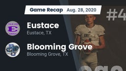 Recap: Eustace  vs. Blooming Grove  2020