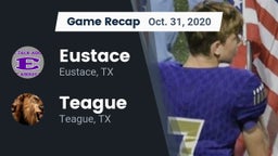 Recap: Eustace  vs. Teague  2020