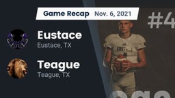 Recap: Eustace  vs. Teague  2021