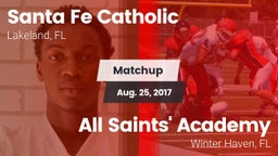 Matchup: Santa Fe Catholic vs. All Saints' Academy  2017