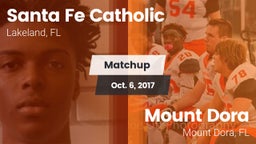 Matchup: Santa Fe Catholic vs. Mount Dora  2017