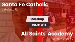 Matchup: Santa Fe Catholic vs. All Saints' Academy  2018