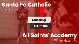 Matchup: Santa Fe Catholic vs. All Saints' Academy  2019