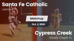 Matchup: Santa Fe Catholic vs. Cypress Creek  2020