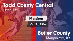 Matchup: Todd County Central vs. Butler County  2016