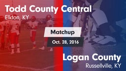 Matchup: Todd County Central vs. Logan County  2016