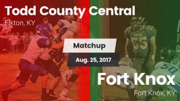 Matchup: Todd County Central vs. Fort Knox  2017