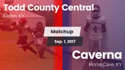 Matchup: Todd County Central vs. Caverna  2017