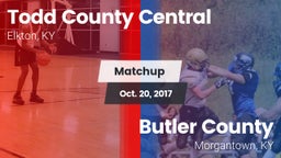 Matchup: Todd County Central vs. Butler County  2017