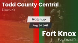 Matchup: Todd County Central vs. Fort Knox  2018