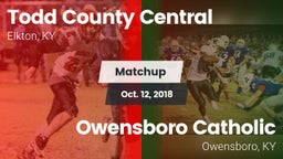 Matchup: Todd County Central vs. Owensboro Catholic  2018
