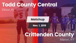 Matchup: Todd County Central vs. Crittenden County  2019