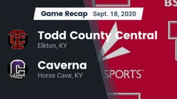 Recap: Todd County Central  vs. Caverna  2020