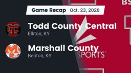 Recap: Todd County Central  vs. Marshall County  2020