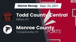 Recap: Todd County Central  vs. Monroe County  2021