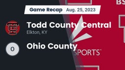 Recap: Todd County Central  vs. Ohio County 2023