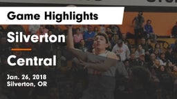 Silverton  vs Central  Game Highlights - Jan. 26, 2018