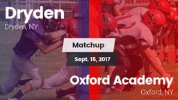 Matchup: Dryden vs. Oxford Academy  2017