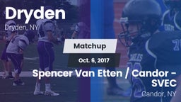 Matchup: Dryden vs. Spencer Van Etten / Candor - SVEC 2017