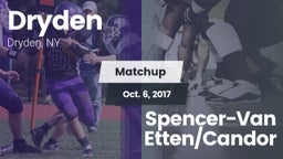 Matchup: Dryden vs. Spencer-Van Etten/Candor 2017
