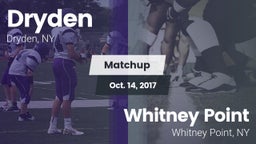 Matchup: Dryden vs. Whitney Point  2017