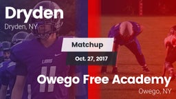 Matchup: Dryden vs. Owego Free Academy  2017
