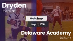 Matchup: Dryden vs. Delaware Academy  2018