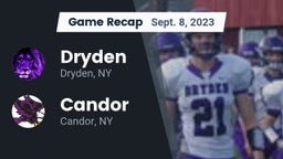 Recap: Dryden  vs. Candor  2023