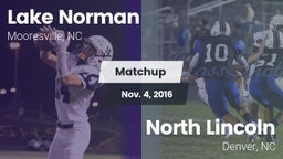 Matchup: Lake Norman vs. North Lincoln  2016
