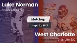 Matchup: Lake Norman vs. West Charlotte  2017