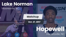 Matchup: Lake Norman vs. Hopewell  2017