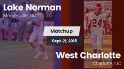 Matchup: Lake Norman vs. West Charlotte  2018