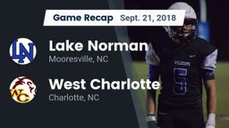 Recap: Lake Norman  vs. West Charlotte  2018