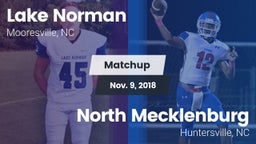Matchup: Lake Norman vs. North Mecklenburg  2018