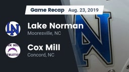 Recap: Lake Norman  vs. Cox Mill  2019