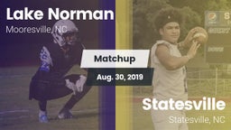 Matchup: Lake Norman vs. Statesville  2019